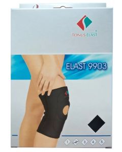 Buy Tonus Elast bandage for fixing the knee joint with an open cup. 9903. Size 1 | Online Pharmacy | https://buy-pharm.com