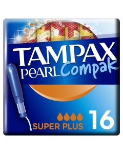 Buy TAMPAX Compak Pearl Feminine hygiene tampons with Super Plus Duo applicator 16pcs | Online Pharmacy | https://buy-pharm.com