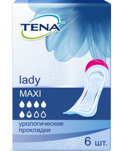 Buy Urological pads Tena Lady Maxi, 6 pcs | Online Pharmacy | https://buy-pharm.com