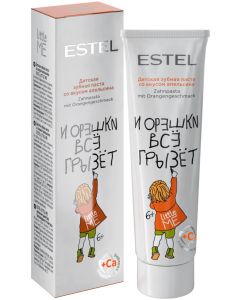 Buy ESTEL PROFESSIONAL Toothpaste LITTLE ME for children with orange flavor 50 ml | Online Pharmacy | https://buy-pharm.com