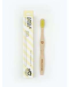 Buy Jungle Story Toothbrush Small & Soft Yellow | Online Pharmacy | https://buy-pharm.com