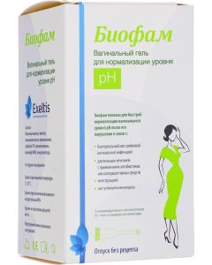 Buy Gel vaginal Biofam, for normalizing the pH level, individual applicator, 5 g, # 5 | Online Pharmacy | https://buy-pharm.com