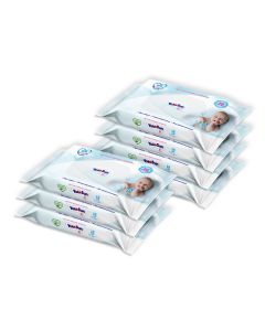 Buy YokoSun Megabox baby wipes YokoSun, 144pcs (8 pack * 18 pcs) | Online Pharmacy | https://buy-pharm.com