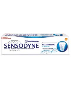 Buy Sensodyne Sensodyne Restoration and Protection Toothpaste for sensitive teeth, 75 ml | Online Pharmacy | https://buy-pharm.com