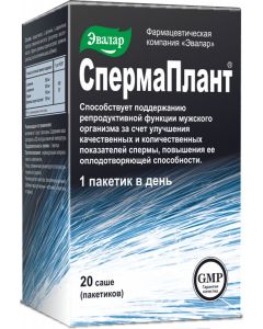 Buy SPERMAPLANT sachet of 3.5 g No. 20 (dietary supplement) | Online Pharmacy | https://buy-pharm.com