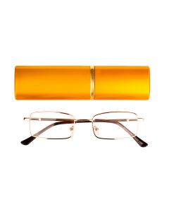 Buy Ready-made glasses BOSHI A006 Gold (Wide handle) (+3.75) | Online Pharmacy | https://buy-pharm.com