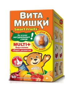 Buy VitaMishki Multi +, chewing lozenges, 60 pcs. | Online Pharmacy | https://buy-pharm.com