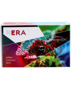 Buy Hera Two-tone Exotic Colored Contact Lenses 2 Lenses Quarterly, -6.50 / 14.2 / 8.6, gray, 2 pcs. | Online Pharmacy | https://buy-pharm.com