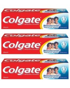 Buy Colgate toothpaste Fresh mint Maximum protection against caries 100ml x 3 pcs. | Online Pharmacy | https://buy-pharm.com