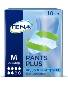 Buy Diapers-pants for adults Tena Pants Plus M, 10 pcs | Online Pharmacy | https://buy-pharm.com