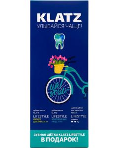 Buy Klatz Lifestyle Oral Care Set Toothpaste Fresh Breath 75 ml + Toothpaste Complete Care 75 ml + Toothbrush | Online Pharmacy | https://buy-pharm.com