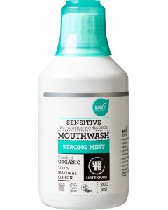 Buy Urtekram Mouthwash with a strong mint aroma for sensitive teeth, 300ml | Online Pharmacy | https://buy-pharm.com