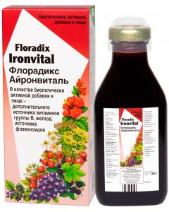 Buy Salus-Haus Floradix Ironvital, 250 ml (expiration date 04/12/2021 )  | Online Pharmacy | https://buy-pharm.com