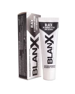 Buy Blanx Black Charcoal Toothpaste with charcoal, whitening, 75 ml | Online Pharmacy | https://buy-pharm.com