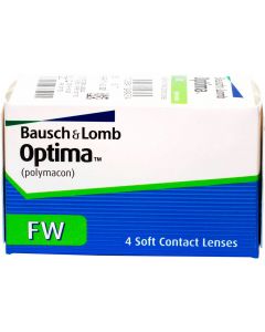 Buy Contact lenses Bausch + Lomb Optima FW 4 lenses 4 lenses Radius of Curvature 8.4 Quarterly, -1.00 / 14 / 8.4, 4 pcs. | Online Pharmacy | https://buy-pharm.com