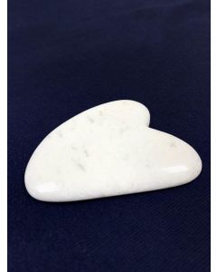Buy Beauty Day Guasha Heart scraper from white stone | Online Pharmacy | https://buy-pharm.com