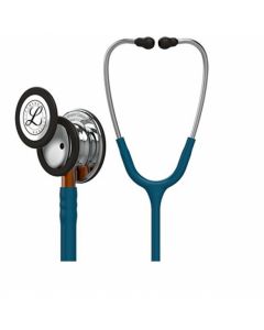 Buy Littmann Classic III stethoscope, aqua tube, 69 cm, mirrored acoustic head, orange base, 5874 | Online Pharmacy | https://buy-pharm.com