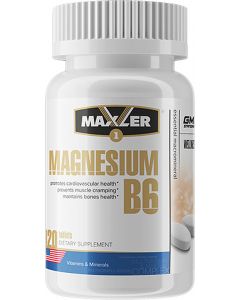 Buy Vitamin Mineral complexes Maxler Magnesium B6, 120 tablets | Online Pharmacy | https://buy-pharm.com