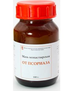 Buy Monastery ointment 'From psoriasis' 100 ml. | Online Pharmacy | https://buy-pharm.com