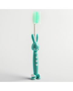 Buy Children's toothbrush with suction cup, with a protective cap, MIX color | Online Pharmacy | https://buy-pharm.com