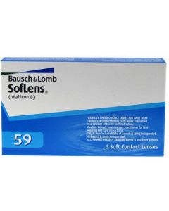 Buy Bausch + Lomb Soflens 59 contact lenses, 6 pcs. Monthly, -3.00 / 8.6, 6 pcs. | Online Pharmacy | https://buy-pharm.com