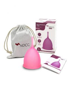 Buy NDCG Menstrual cup Comfort Cup, size L, pink | Online Pharmacy | https://buy-pharm.com