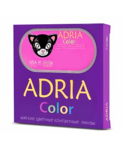 Buy Adria Color-2-Tone colored contact lenses 30 days, -10.00 / 8.6, light brown, 2 pcs. | Online Pharmacy | https://buy-pharm.com