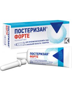 Buy Posterisan forte ointment 25g | Online Pharmacy | https://buy-pharm.com