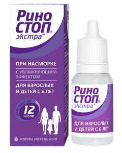 Buy Rinostop Extra Nasal drops, bottle-cap., 0.05%, 10ml, No. 1 | Online Pharmacy | https://buy-pharm.com