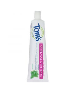 Buy Tom's of Maine, natural & fluoride-free whitening toothpaste, mint, 5.5 oz (155.9 g) | Online Pharmacy | https://buy-pharm.com