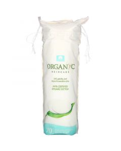 Buy Organyc, Organic cotton pads, 70 pieces per pack | Online Pharmacy | https://buy-pharm.com