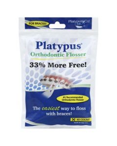 Buy Platypus Orthodontic Flossers, 40 pcs | Online Pharmacy | https://buy-pharm.com