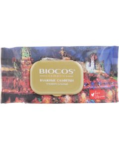 Buy BioCos wet wipes World capitals Rome, Paris, Moscow, 60 pcs | Online Pharmacy | https://buy-pharm.com