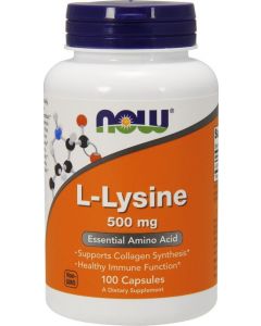 Buy Now Foods Lysine + 100 capsules, 833 mg (dietary supplement) | Online Pharmacy | https://buy-pharm.com