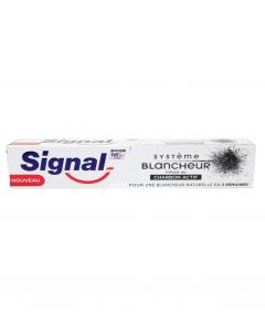 Buy Toothpaste Signal Systeme Blancheur-Carbon Actif whitening on activated carbon 75ml France | Online Pharmacy | https://buy-pharm.com