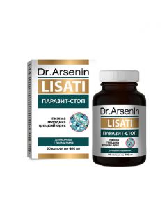 Buy Naturotherapy Dr. Arsenin Lisati (Lysates) 'Parasit-Stop' Concentrated food product, 60 capsules | Online Pharmacy | https://buy-pharm.com