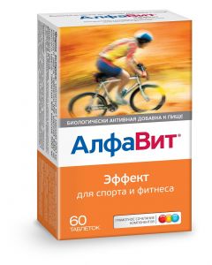 Buy AlfaVit 'Effect' vitamin and mineral complex, 60 tablets | Online Pharmacy | https://buy-pharm.com