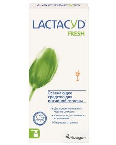 Buy Lactacyd 'Fresh' refreshing agent for intimate hygiene, 200ml | Online Pharmacy | https://buy-pharm.com
