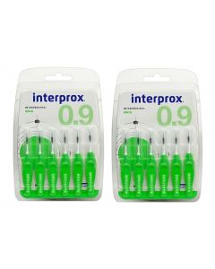 Buy Dentaid Interprox Micro 4G brush set, 12 pcs (0 , 9 mm), 2 packs | Online Pharmacy | https://buy-pharm.com