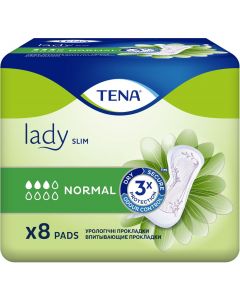 Buy Urological pads Tena Lady Slim Normal, 8 pcs | Online Pharmacy | https://buy-pharm.com