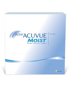 Buy ACUVUE Johnson & Johnson Contact Lenses 1-Day Acuvue Moist Contact Lenses 90pcs / 9.0 Daily, -1.00 / 14.2 / 9, 90pcs | Online Pharmacy | https://buy-pharm.com