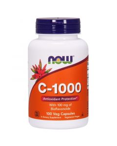 Buy Now Foods, Vitamin C-1000, 100 Veggie Caps  | Online Pharmacy | https://buy-pharm.com