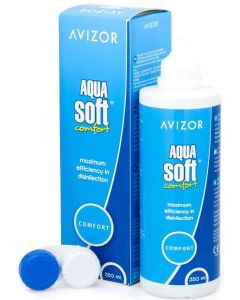 Buy AVIZOR AQUA soft lens solution, 350 ml + container | Online Pharmacy | https://buy-pharm.com