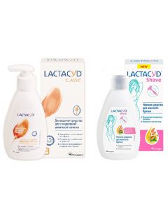 Buy Lactacyd set for intimate hygiene: Classic + Shave (1 + 1) | Online Pharmacy | https://buy-pharm.com