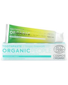 Buy Organic People Tropic Toothpaste Firework, whitening and protection, 85 g | Online Pharmacy | https://buy-pharm.com