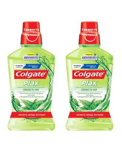 Buy Colgate Plax Mouthwash Tea Freshness, 500 ml. (2 pack) | Online Pharmacy | https://buy-pharm.com