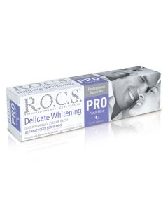 Buy ROCS Toothpaste PRO Delicate Whitening Fresh Mint, 135 g | Online Pharmacy | https://buy-pharm.com