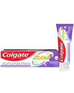Buy Colgate Toothpaste 'Total 12 Professional. Gums Health', complex, antibacterial, 75 ml | Online Pharmacy | https://buy-pharm.com