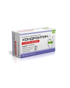 Buy For pain in joints and spine, Chondroitin, Fortified formula, 60 capsules, Alpaca | Online Pharmacy | https://buy-pharm.com
