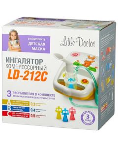 Buy Compressor inhaler LD-212C, white | Online Pharmacy | https://buy-pharm.com